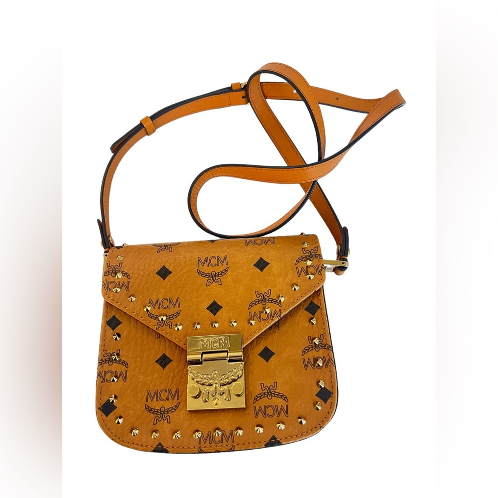 MCM Patricia brown shoulder bag - Picture 2 of 9